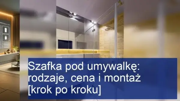 Jak zbudować szafkę pod umywalkę i uniknąć najczęstszych błędów